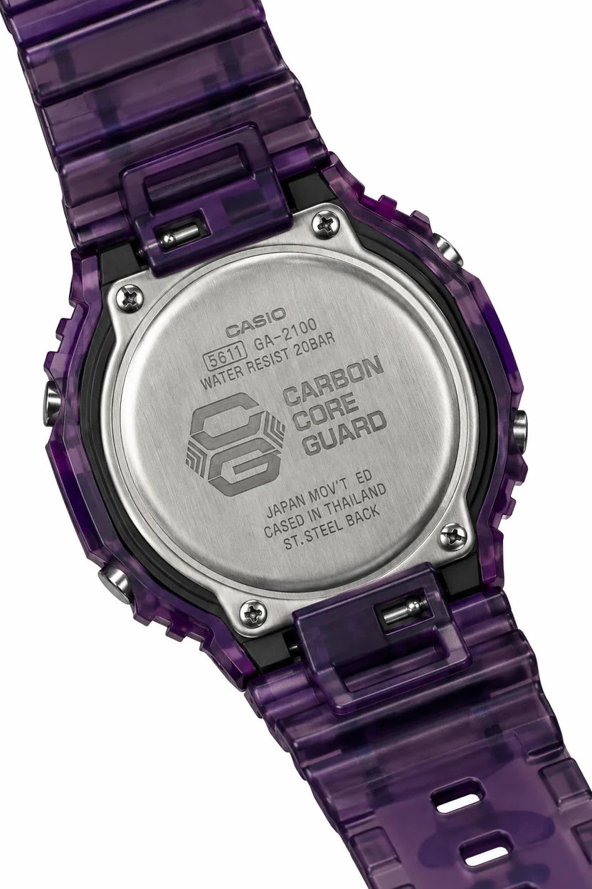 Casio G-Shock GA2100 - Purple Tiger