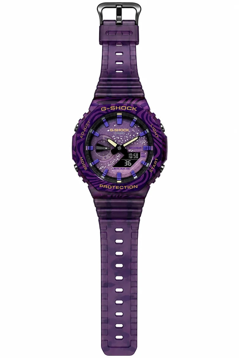 Casio G-Shock GA2100 - Purple Tiger