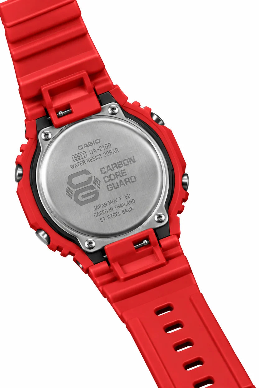 Animated Casio G-Shock GA-2100 - Red