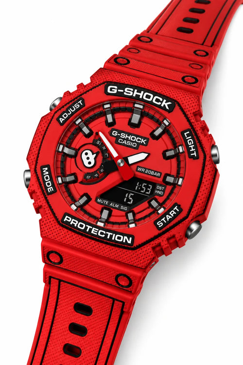 Animated Casio G-Shock GA-2100 - Red