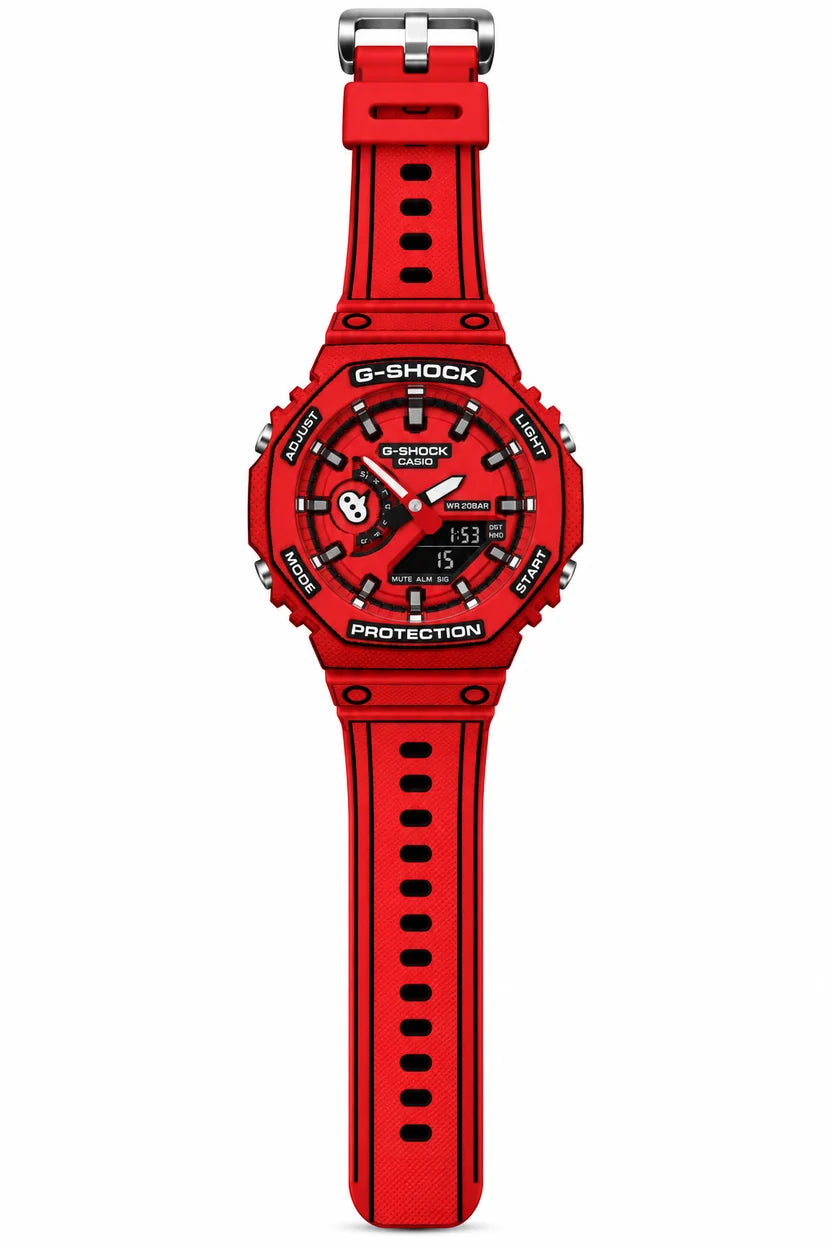 Animated Casio G-Shock GA-2100 - Red